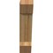 Ekena Millwork Traditional Slat Rough Sawn Bracket, Western Red Cedar, 6"W x 22"D x 26"H BKT06X22X26TRA06RWR - alternate 3